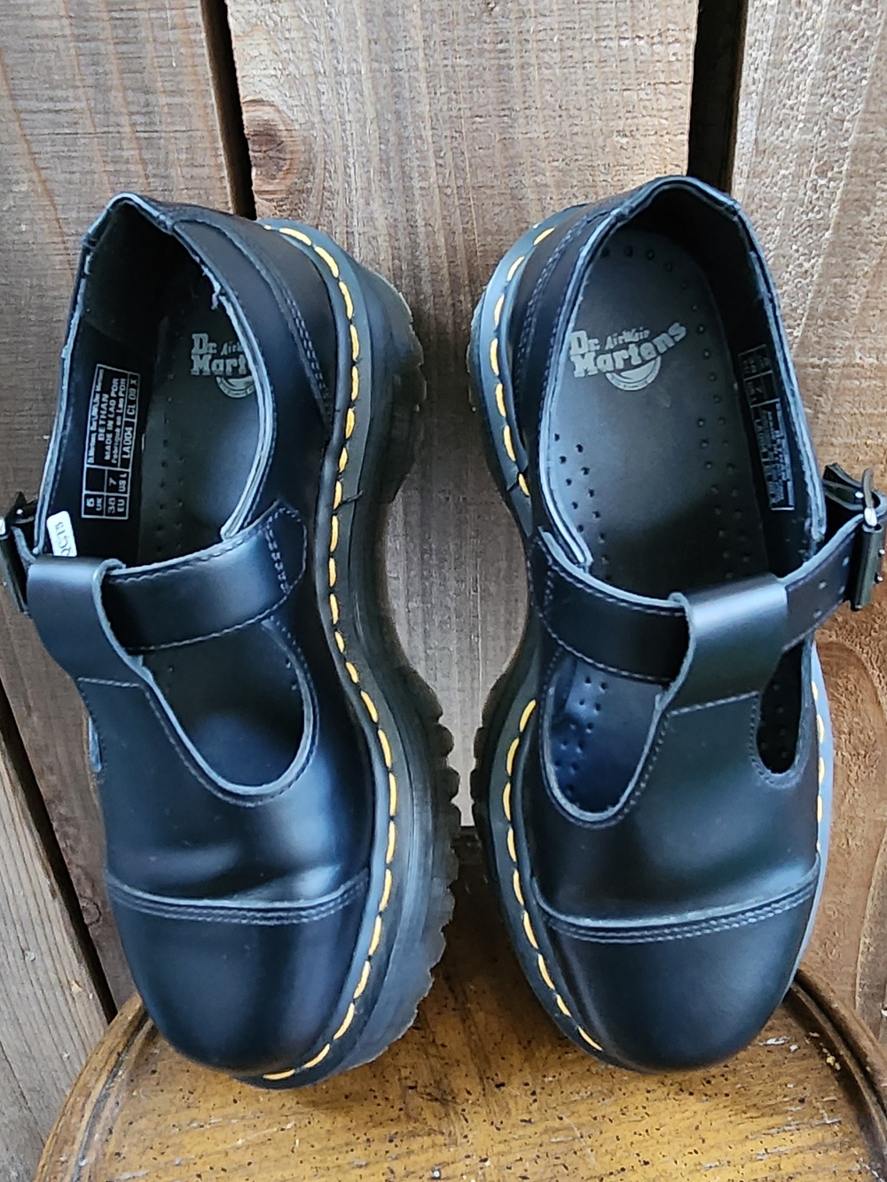 🖤👏🏼Dr. Martens Bethan Black Platform Mary Jane ✨️ - Picture 2 of 12